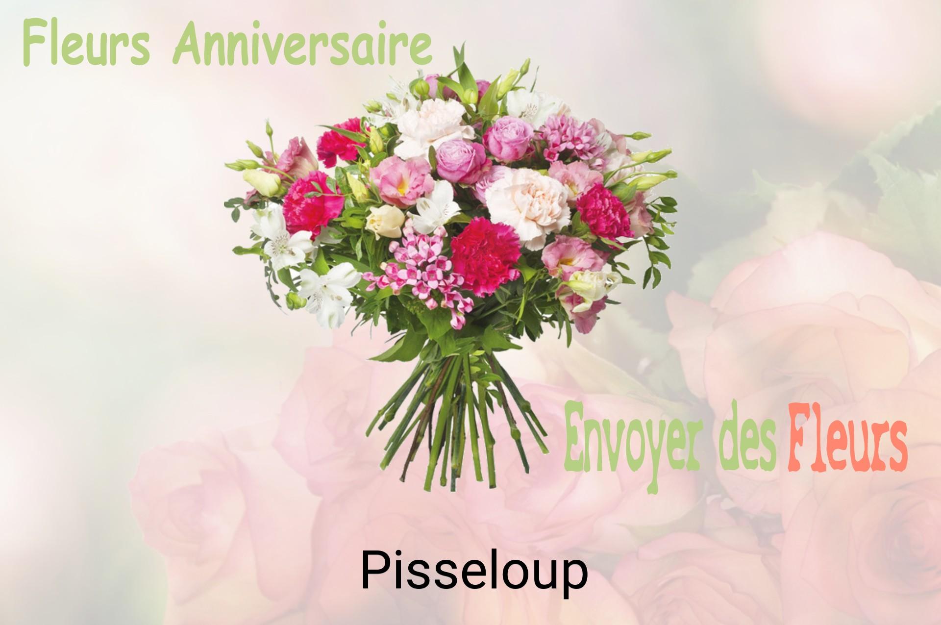 Bouquet de fleurs d’anniversaire livré à Pisseloup