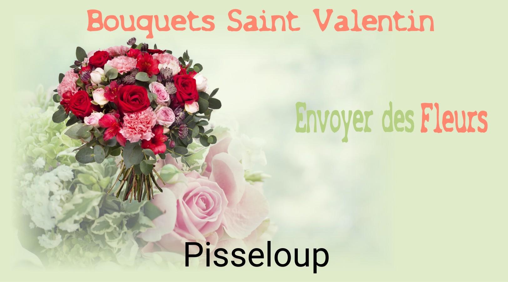 Roses de Saint-Valentin livrées à Pisseloup
